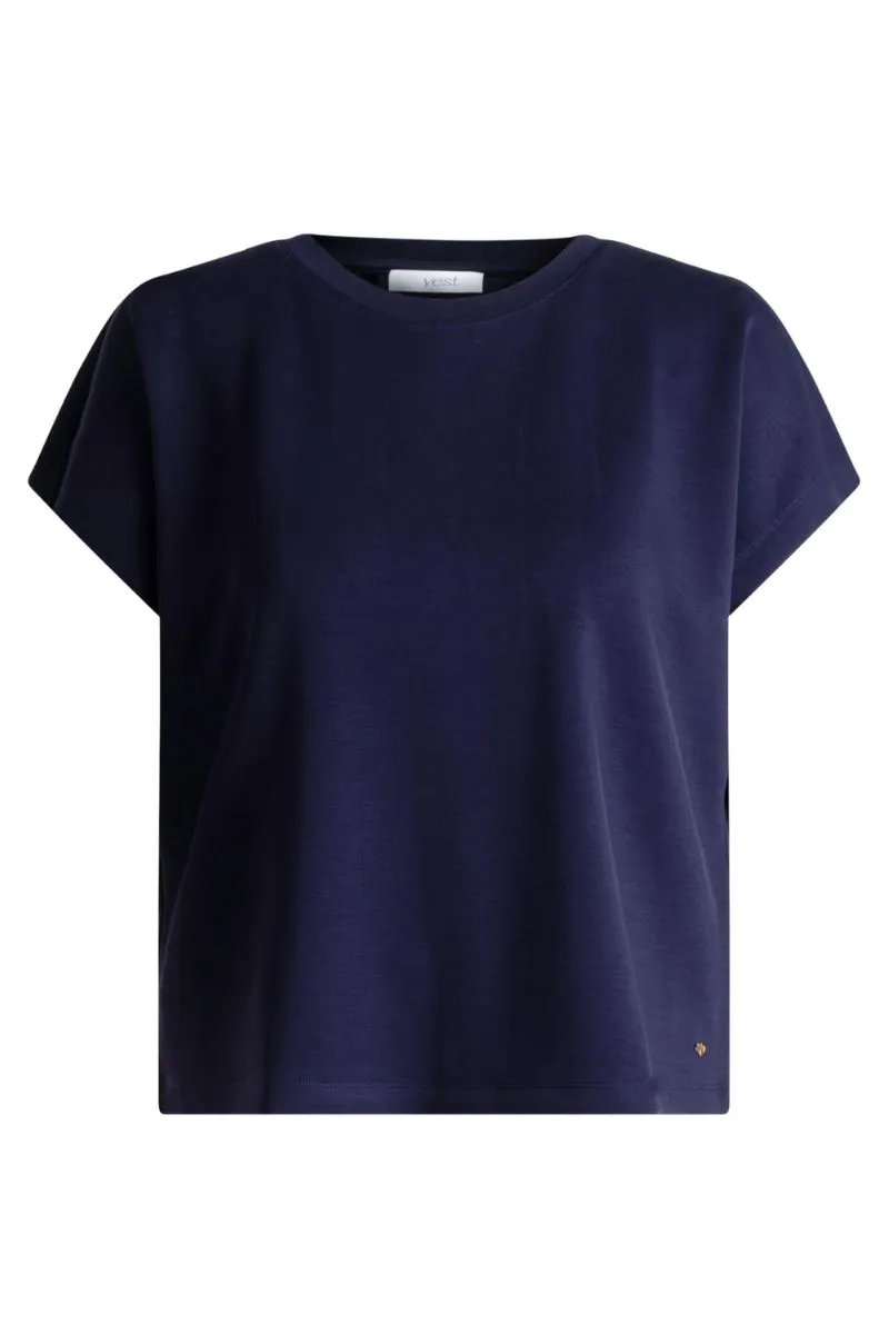 Yest Suna Top in donkerblauw